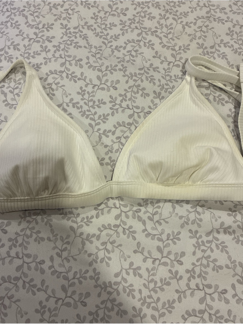 Women's Ribbed Triangle bikini